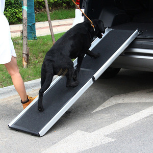 Rampe télescopique pour chien en alliage d'aluminium Ludaman 180*42cm, portable, utilisation en extérieur - Product Image 2