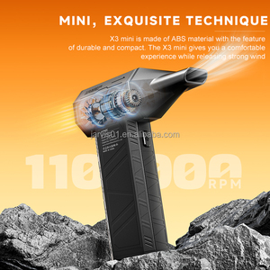 Jarvis Điện Không Khí Khăn Lau Bụi Di Động Không Dây <span class=keywords><strong>Mini</strong></span> Fan PC Làm Sạch Điện Cầm Tay Xe Máy Sấy Blower Không Khí Khăn Lau Bụi - Product Image 3