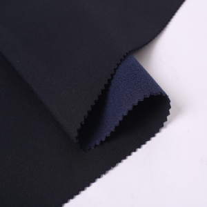 100 Polyester 3 Lớp Không Thấm Nước Vải Thoáng Khí 4 Way Stretch <span class=keywords><strong>Spandex</strong></span> Và Fleece Laminated Tpu Cho Vải Ngoài Trời - Product Image 3