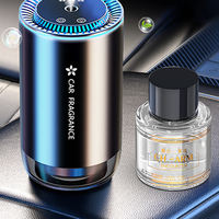 Diffuseur de parfum intelligent avec lumière étoilée, humidificateur, parfum gardénia, aromathérapie de bureau, lumière de nuit pour la maison et le bureau