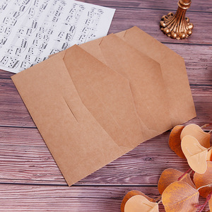Vintage Handmade <strong>Small</strong> <strong>Brown</strong> Kraft Paper Packaging <strong>Envelopes</strong> - Product Image 6