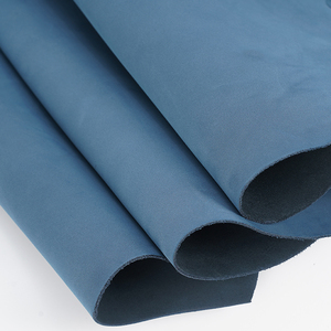 Giá bán buôn bò giấu gia súc 100% da thật Chất liệu màu xanh đầy đủ Hạt Da bò da chính hãng sản xuất - Product Image 1