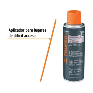 Truper 240 ml PTFE Dry lubrificante Spray prodotto ad alte prestazioni per varie applicazioni - Product Image 2