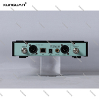 Microphone sans fil professionnel SLXD4 IR UHF, portable/lavalier/conference, avec écran en treillis pour concert/scène/spectacle