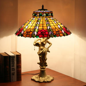 Lampe de table Art Déco personnalisée pour salle d'étude, chambre à coucher, café, salle d'exposition, bar musical - Product Image 4