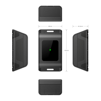Traceur de positionnement intelligent avec surveillance du réseau 2G et suivi GPS, avec application mobile et plateforme web