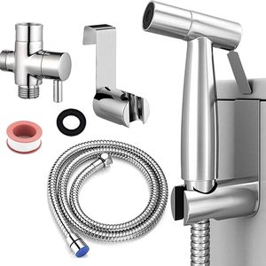 Vente en gros : Douchette WC moderne en acier inoxydable pour hôtels, avec pulvérisation verticale autonettoyante pour salle de bain et toilettes - Product Image 1