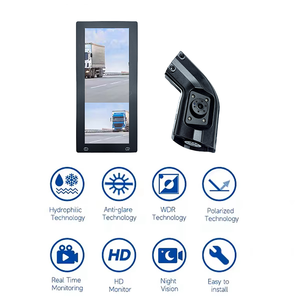 Điện tử Side gương emirror với máy ảnh cánh có thể điều chỉnh chiều dài cánh tay với 10.25 ''Màn hình 3:7 hoặc 4:6 chia View - Product Image 4