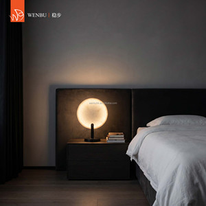 Luxury Spanish alabaster Table Lamp Modern Bedside <b>Night</b> <b>Light</b> for Bedroom Decor LED - Product Image 2