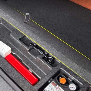 Couverture de <span class=keywords><strong>coffre</strong></span> rétractable multifonction, pliable, gain de place, séparateur de cargaison pour accessoires BYD Fangchengbao Ti7 - Product Image 4