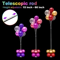 YA SHINE Réglable Grand Ballon Tour Baby Shower Halloween Fête D'anniversaire Ballon Colonne Stand Lot de 2