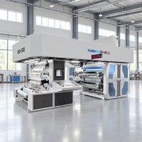 Machine d'impression flexographique CI 4 couleurs pour films PE, BOPP, PET d'emballage alimentaire, sacs à snacks, aliments surgelés et aliments pour animaux de compagnie