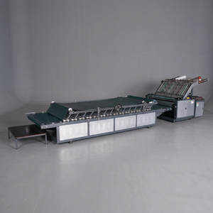 Machine à laminer le carton ondulé semi-automatique manuelle 1300 1450 1550 1650 Servo - Product Image 1