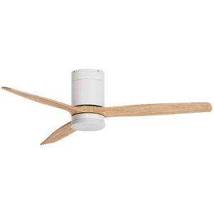 High quality 52 inch 3 solid wood blade decorative LED <b>ceiling</b> fan <b>light</b> with <b>remote</b> <b>control</b> - Product Image 1