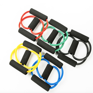 Bandes de Résistance Jstar pour Entraînement à Domicile, Entraînement de la Poitrine, Étirements, 8 Formes, <span class=keywords><strong>Corde</strong></span> de Tension, <span class=keywords><strong>Corde</strong></span> de Yoga, Matériel TPE - Product Image 2