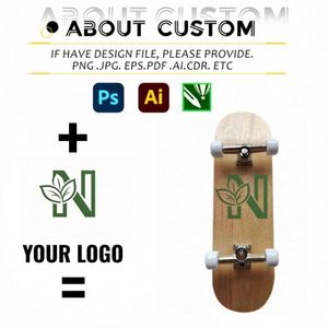 Mini Skateboard à Doigts Personnalisé avec LOGO, Planche à Doigts en Bois, Roues à Roulements Professionnels, Cadeau pour Enfants et Adultes - Product Image 2