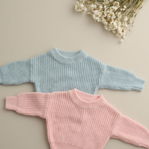 <span class=keywords><strong>Pull</strong></span> en tricot épais pour bébé garçon et fille, 100% coton, classique, <span class=keywords><strong>chaud</strong></span> pour l'hiver, unisexe, nouveau-né, vente chaude - Product Image 4