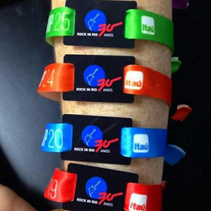สายรัดข้อมือผ้าสำหรับควบคุมการเข้าออกงานเทศกาลดนตรี GSC รุ่น NFC213 ขนาด 15x350 มม. - Product Image 6