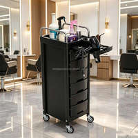 Chariot de Salon de Coiffure Professionnel à Six Tiroirs Grande Capacité pour Outils de Coiffure – Meilleure Vente