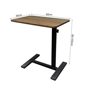 Manufacturer Supply Simple Laptop Desk Adjustable Movable Office Lift Desk on Bed Lazy Desk <strong>Bedside</strong> <strong>Table</strong> - Product Image 4