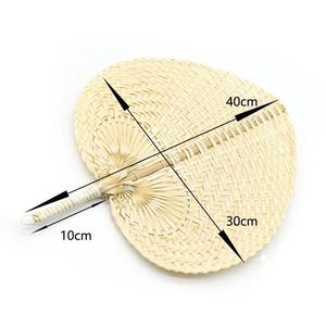 Wholesale Handmade Woven Fan Chinese Traditional Hand Fan Palm <b>Leaf</b> Hand Fan - Product Image 2