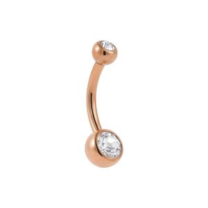 Siêu Sao tùy chỉnh ASTM F136 titan không ren rốn phong cách cổ điển Inlay Trắng Zircon bụng nút Vòng cơ thể xuyên đồ trang sức - Product Image 4