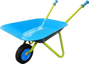 Chariot de jardin pour enfants jouet éducation préscolaire jardin monocycle chariot extérieur seau vélo de plage - Product Image 5