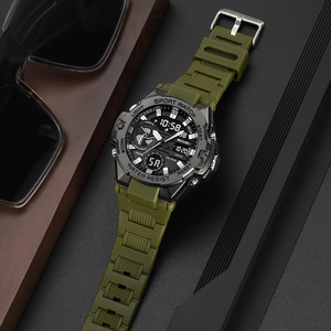 Montre de sport pour homme SKMEI 2383, vente en gros, mode, horloge numérique, analogique-numérique, chronographe, extérieur, 5ATM, Relogio Masculino - Product Image 5