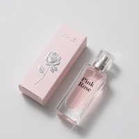 Cajas de papel de embalaje de perfume de lujo Impresión de logotipo personalizado Caja de regalo reciclable con logotipo en relieve