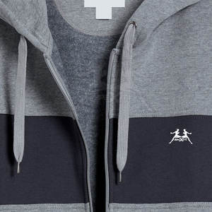 เสื้อฮู้ดมีซิปแขนยาวสำหรับผู้ชายเสื้อฮู้ดมีซิปแบบ100% ผ้าฝ้าย - Product Image 6