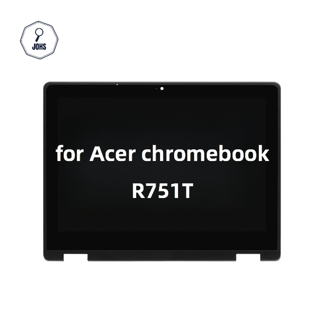 Replacement 11.6 Inches Wide Screen HD 1366x768 IPS LCD Display for Acer Chromebook New Touch Screen Digitizer Assembly Bezel