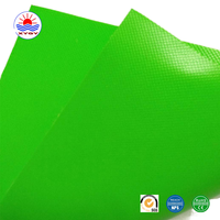 Bâche en tissu polyester 100% léger enduit PVDF PVC pour bateau gonflable, tente de mariage, jouet, anti-statique, ignifuge, imperméable, auvent