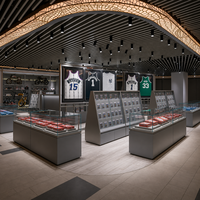 Vitrine de présentation TCG professionnelle personnalisée pour le commerce de détail, avec logo sur mesure, pour cartes de collection et cartes sportives classées, destinée aux magasins