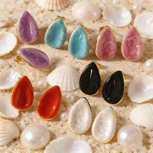 Pendientes de Estrella de Mar Asimétricos de Alta Calidad para Mujer, Chapados en Oro con Recubrimiento PVD, Acero Inoxidable 304, Duraderos, Modernos y a la Moda - Product Image 3