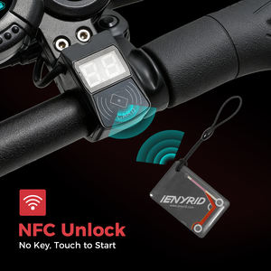 Scooter eléctrico iENYRID S3 con asiento, llantas anchas, plegable, todoterreno, tipo Kugoo, disponible en Reino Unido, UE y EE. UU. - Product Image 4