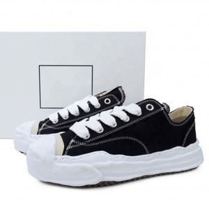 Sneakers de haute qualité de la marque MIHARAS YASUHIROS pour hommes et femmes, modèle Mmy Low Canvas noir, chaussures décontractées pour la marche - Product Image 1