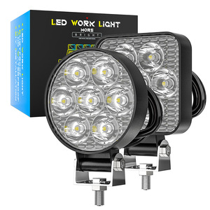 Venta caliente de luz de carretilla elevadora redonda de 2,5 pulgadas, foco de motocicleta, luz de trabajo LED automotriz - Product Image 1