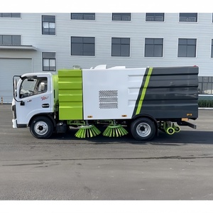 Camión de Limpieza de Carreteras de Alta Presión Dongfeng 4x2, Camión Barredor de Carreteras en Venta - Product Image 1