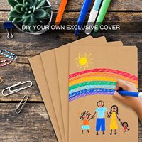 Papier Kraft personnalisé A5 couverture Page pointillée journaux de carnet pour voyageurs