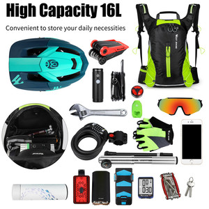 Mochila Ultraligera para <span class=keywords><strong>Bicicleta</strong></span> de Carretera WEST BIKING, Impermeable, <span class=keywords><strong>Plegable</strong></span>, de Nailon, para Ciclismo y Deportes al Aire Libre - Product Image 3
