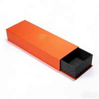 Boîte cadeau rigide en papier avec fermeture magnétique innovante pour l'emballage d'échantillons de cosmétiques et de parfums de luxe, impression de logo personnalisée, finition mate