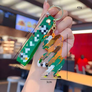 Llavero <span class=keywords><strong>de</strong></span> la Mascota <span class=keywords><strong>de</strong></span> la Copa Mundial <span class=keywords><strong>de</strong></span> Fútbol 2026, Estados Unidos-México, para Fanáticos, Lindo Recuerdo <span class=keywords><strong>de</strong></span> Fútbol para el Día del Partido, Colecciones y Regalos - Product Image 5