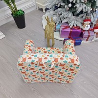 2024 pouf de conception moderne pour enfants confortable motif de crabe doux canapé paresseux ensemble de tissu mignon pour les enfants