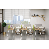 Bureau personnalisé de haute qualité poste de travail ouvert Table bureau de conception modulaire
