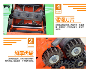 Macchina da taglio diretta in fabbrica per alimenti per animali taglierina per paglia di alta qualità con 220V nuova condizione - Product Image 5