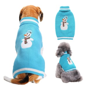 Grosir Pabrik kardigan poliester elastisitas tinggi merek trendi hangat dua kaki sweter kucing anjing untuk musim dingin untuk keturunan besar - Product Image 6