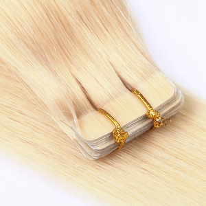 Extensiones de Cabello Humano Jasmine Beauty con Cinta Adhesiva, Extensiones de Cabello Humano Natural con Cinta Adhesiva Invisible de PU, Extensiones de Cabello Humano Real - Product Image 2