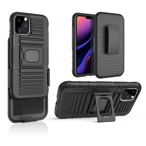 Anti <span class=keywords><strong>A</strong></span> prueba de golpes <span class=keywords><strong>a</strong></span> prueba de caja del teléfono para iphone 11 soporte funda combo - Product Image 6