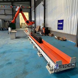 Nuevo Robot de 6 Ejes con Rieles para Fresado de Moldes de Estatuas de Piedra, Madera y Espuma, Husillo de 7.5kw, Controlador KRC4, Kuka - Product Image 1