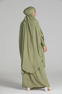 Robe afghane musulmane pour l'Aïd al-Fitr, robe imprimée avec poches, mode musulmane, vente en gros - Product Image 5